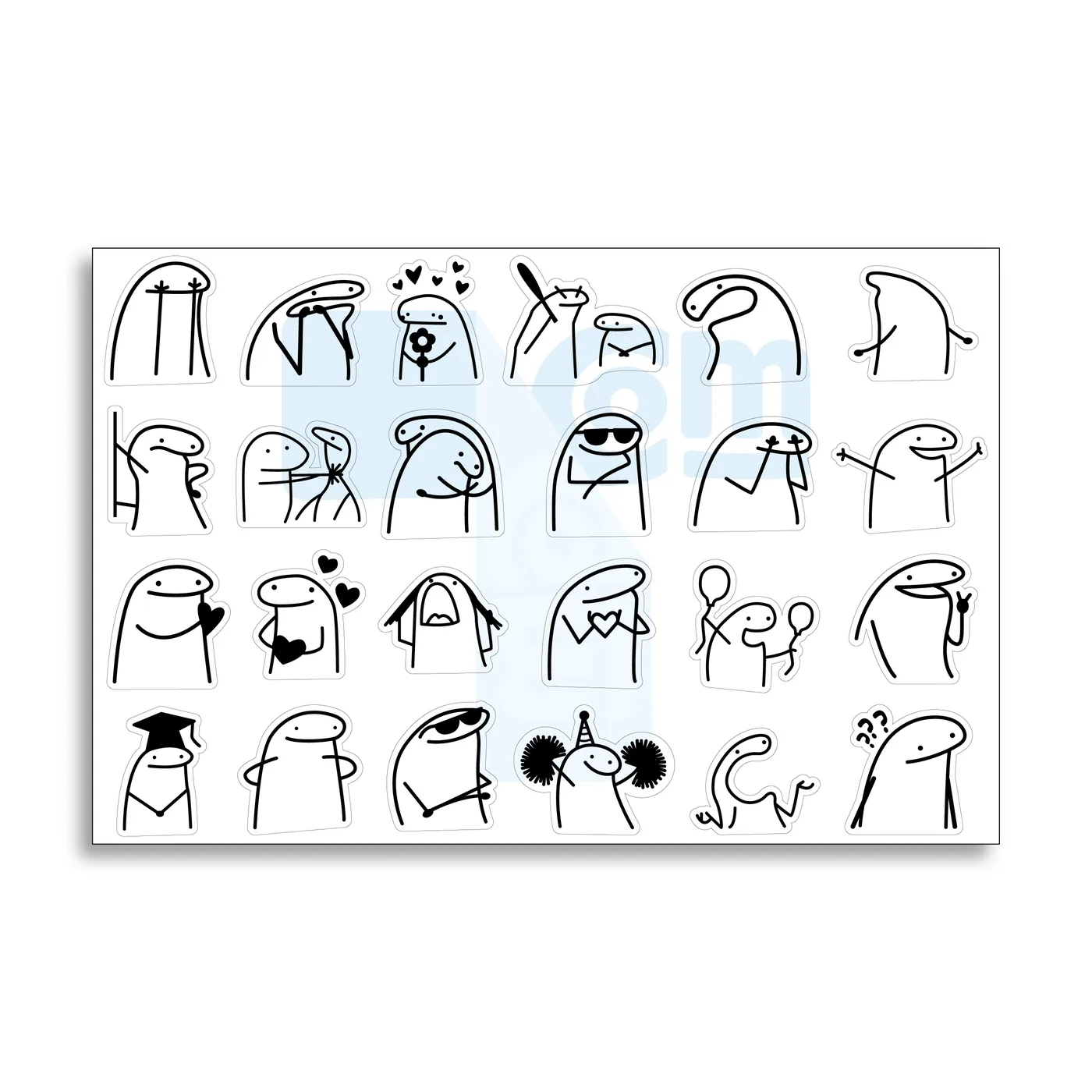 Pack de stickers Pack Stickers Flork 2
