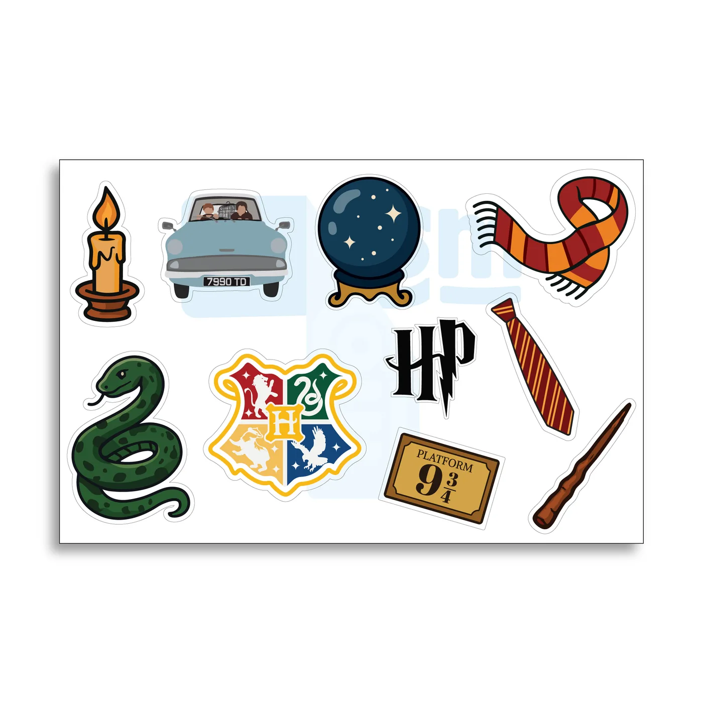 Pack de stickers Pack Stickers Harry Potter 2