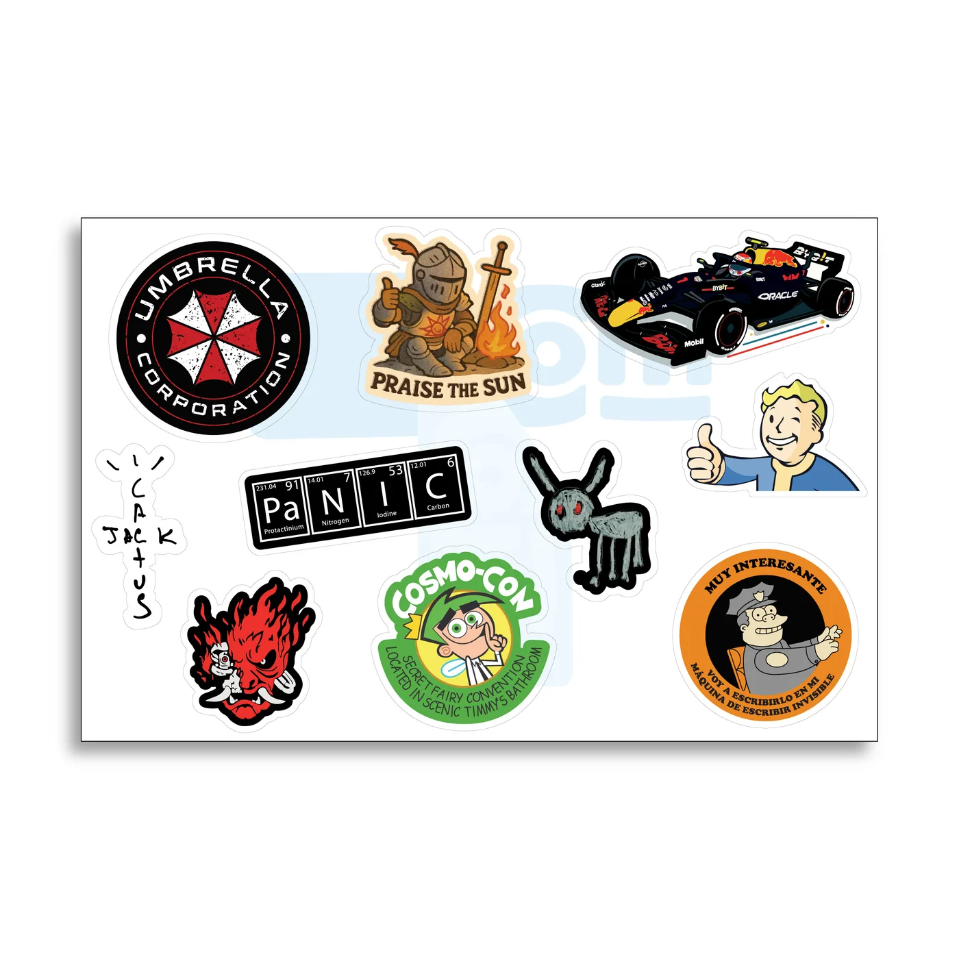 Pack de stickers Pack Stickers Variedad 1