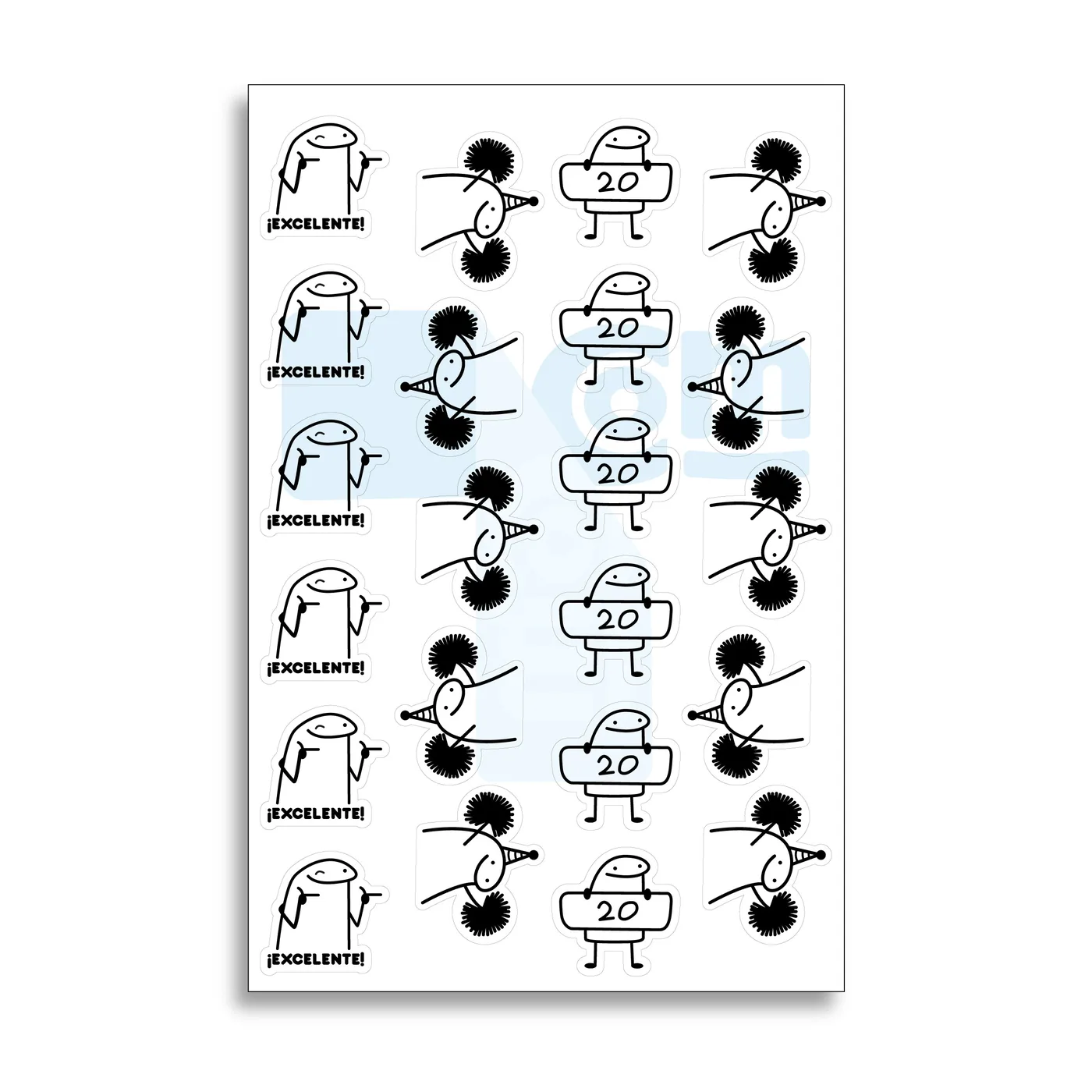 Pack de stickers Pack Stickers Flork 5